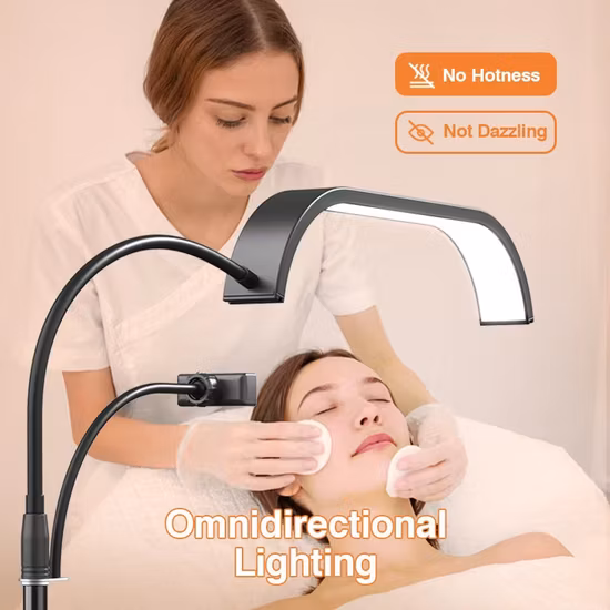 Beauty Skincare Salon 8X Magnifying Floor Magnifier Lamp Wholesale