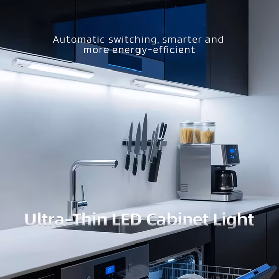 Hot Selling Sensor LED Light LEDs Under Cabinet Night Light Motion Sensor Closet Light Wall Lamp with Magnetic Strip