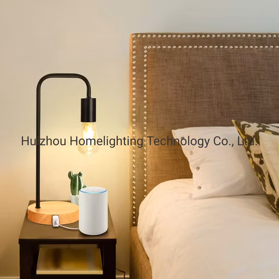 Modern Luxury USB Port Qi Wireless Charger Foldable Touch 3 Dimmer Brightness LED Table Lamps with Leather Outer Skin